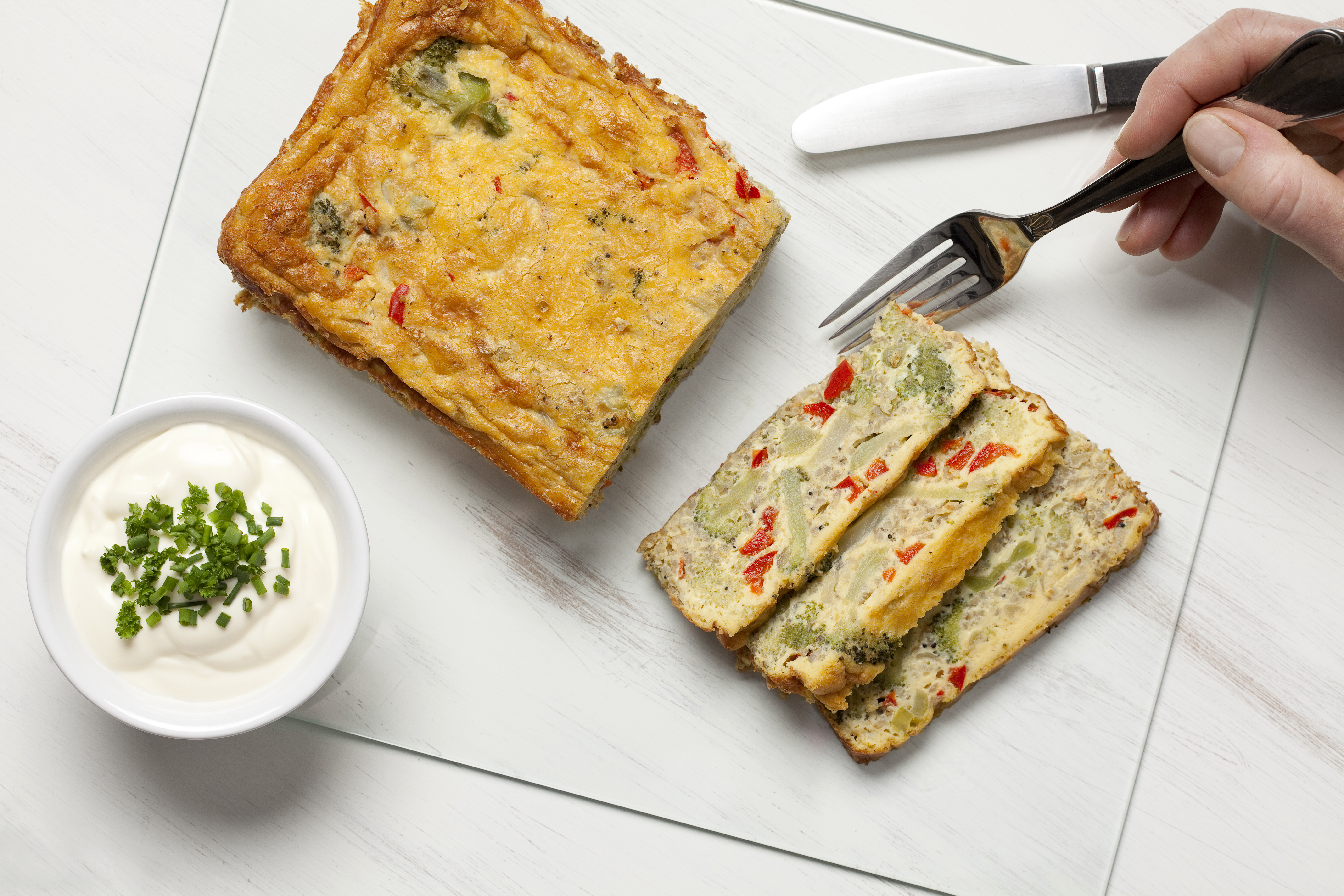 Broccolipaté med quinoa